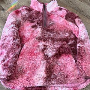 te verde, xl, pink tie dye